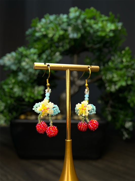 Frozen Cherry Earrings E020